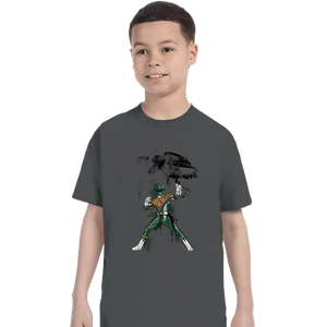 Daily_Deal_Shirts T-Shirts, Youth / XS / Charcoal Ranger Watercolor