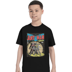 Shirts T-Shirts, Youth / XS / Black Antman And Wasp
