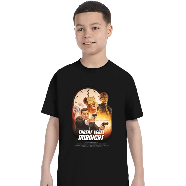 Secret_Shirts T-Shirts, Youth / XS / Black Threat Level