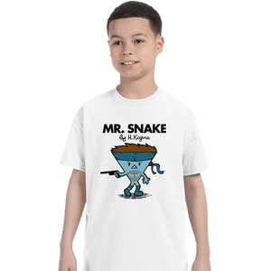 Secret_Shirts T-Shirts, Youth / XS / White Mr. Snake