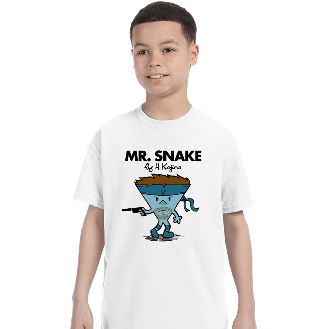 Secret_Shirts T-Shirts, Youth / XS / White Mr. Snake