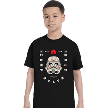 Load image into Gallery viewer, Daily_Deal_Shirts T-Shirts, Youth / XS / Black Camp Death Star
