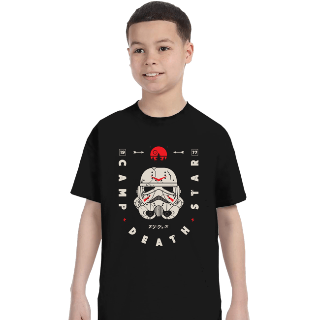 Daily_Deal_Shirts T-Shirts, Youth / XS / Black Camp Death Star