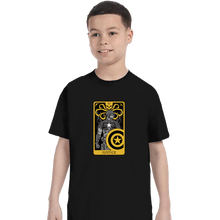 Load image into Gallery viewer, Shirts T-Shirts, Youth / XS / Black Tarot Justice

