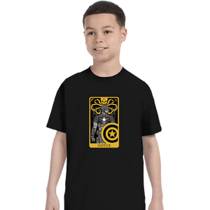 Shirts T-Shirts, Youth / XS / Black Tarot Justice