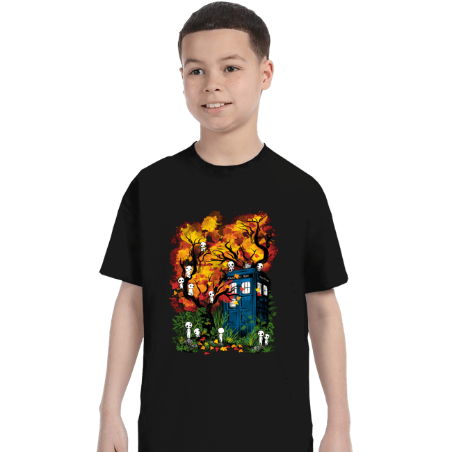 Secret_Shirts T-Shirts, Youth / XS / Black Doctor In The Forest