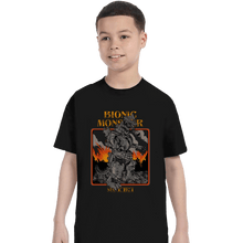 Load image into Gallery viewer, Shirts T-Shirts, Youth / XS / Black Bionic Monster Since 1974
