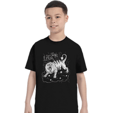 Load image into Gallery viewer, Secret_Shirts T-Shirts, Youth / XS / Black The Liger
