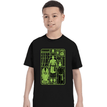 Load image into Gallery viewer, Daily_Deal_Shirts T-Shirts, Youth / XS / Black Zoro Model Sprue
