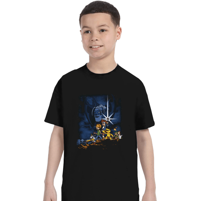 Shirts T-Shirts, Youth / XS / Black Digi Wars