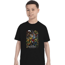 Load image into Gallery viewer, Shirts T-Shirts, Youth / Small / Black Super HB Heroes
