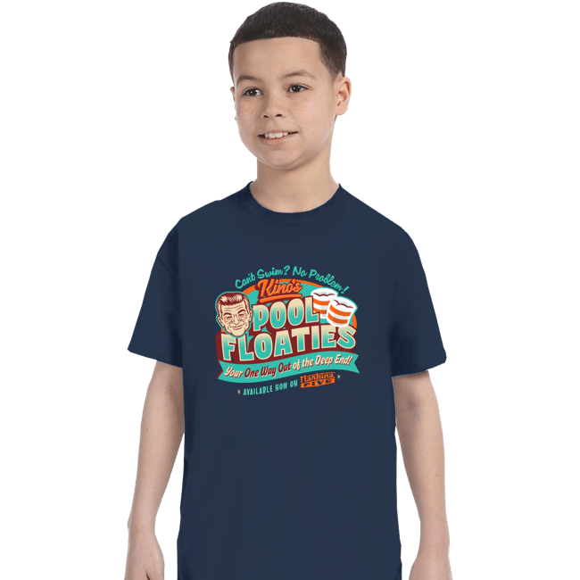 Secret_Shirts T-Shirts, Youth / XS / Navy Kino's Floaties