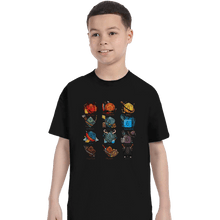 Load image into Gallery viewer, Secret_Shirts T-Shirts, Youth / XS / Black Diceroll
