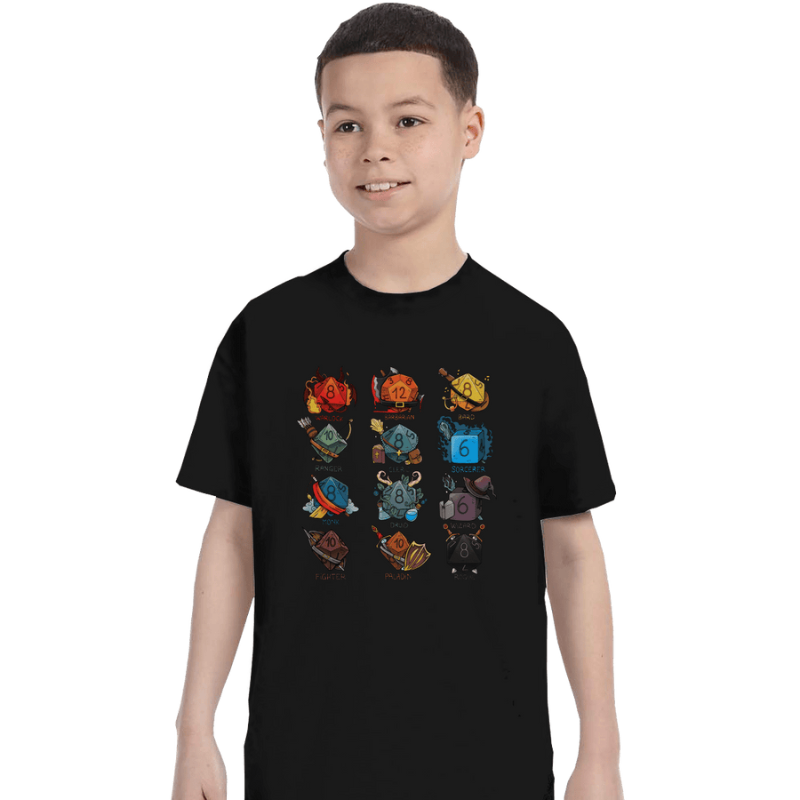 Secret_Shirts T-Shirts, Youth / XS / Black Diceroll