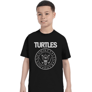 Shirts T-Shirts, Youth / XL / Black Turtles