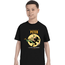 Load image into Gallery viewer, Shirts T-Shirts, Youth / XS / Black Les Adventures De Peter
