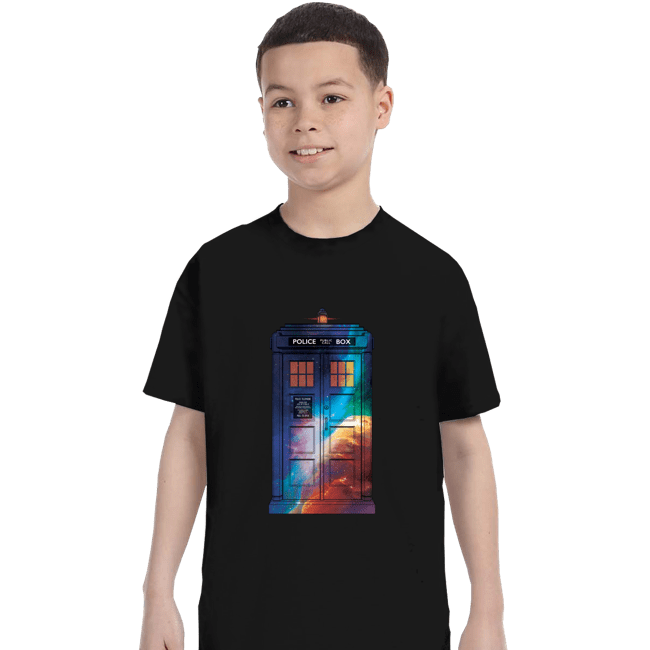 Secret_Shirts T-Shirts, Youth / XS / Black T A R D I S