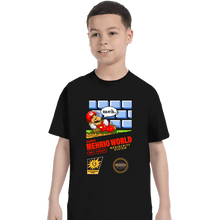 Load image into Gallery viewer, Secret_Shirts T-Shirts, Youth / XS / Black Super Mehrio
