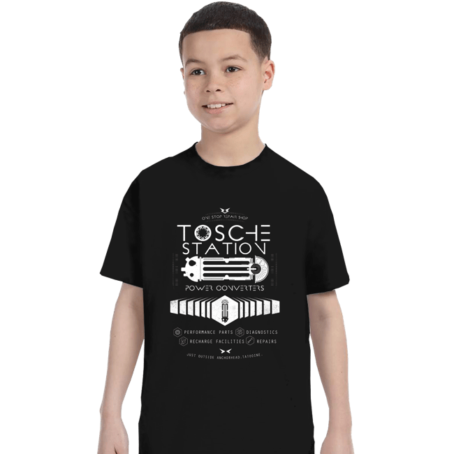 Shirts T-Shirts, Youth / XS / Black Tosche Station
