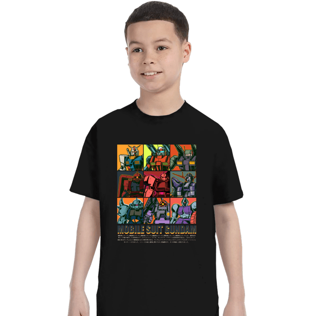 Daily_Deal_Shirts T-Shirts, Youth / XS / Black Mobile Suits