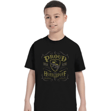 Load image into Gallery viewer, Shirts T-Shirts, Youth / XL / Black Proud to be a Hufflepuff
