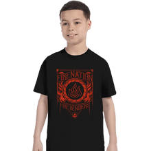 Load image into Gallery viewer, Shirts T-Shirts, Youth / XL / Black Fire Nation
