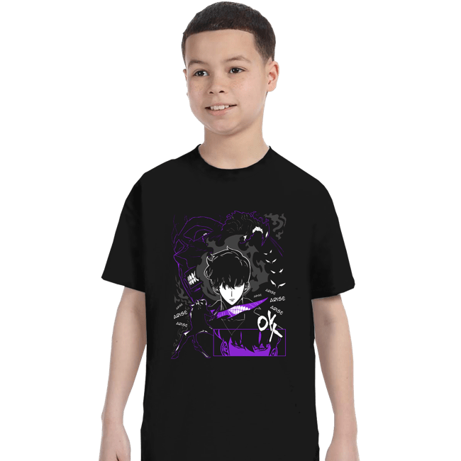 Daily_Deal_Shirts T-Shirts, Youth / XS / Black Shadow Monarch