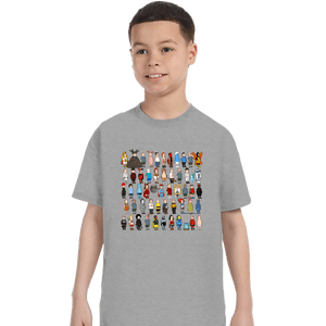 Shirts T-Shirts, Youth / XS / Sports Grey 53 Bobbies