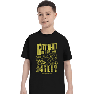Daily_Deal_Shirts T-Shirts, Youth / XS / Black Gotham Garage
