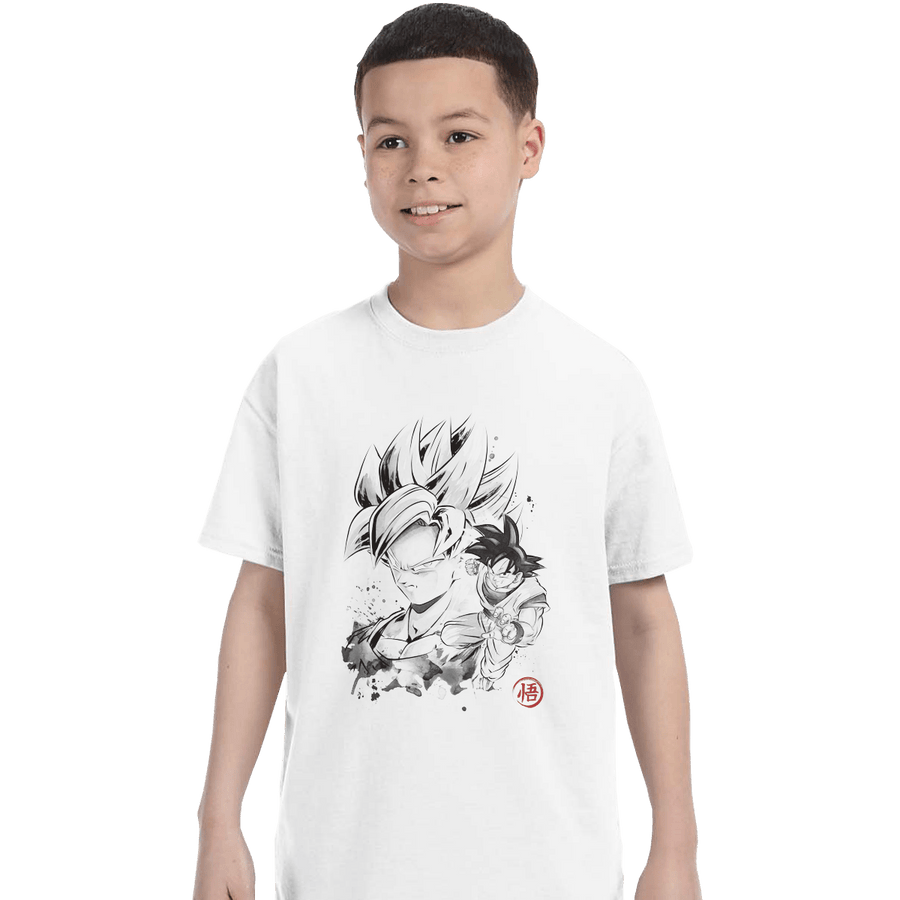 Shirts T-Shirts, Youth / XL / White Super Saiyan Warrior