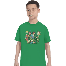 Load image into Gallery viewer, Shirts T-Shirts, Youth / XL / Irish Green Let&#39;s Roll Link
