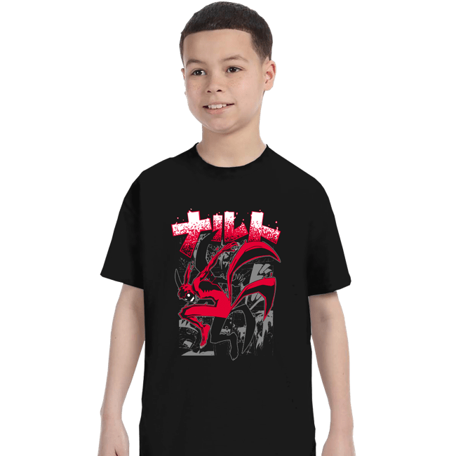 Shirts T-Shirts, Youth / XS / Black Kyuubi