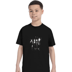 Secret_Shirts T-Shirts, Youth / XS / Black Time And Space