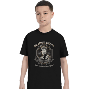 Shirts T-Shirts, Youth / XS / Black Sam Beckett Exorcist