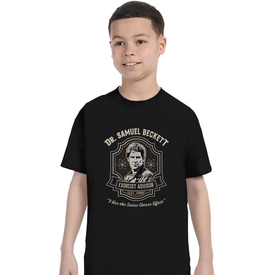 Shirts T-Shirts, Youth / XS / Black Sam Beckett Exorcist