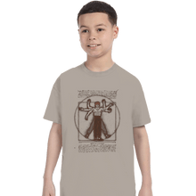 Load image into Gallery viewer, Daily_Deal_Shirts T-Shirts, Youth / XS / Sand Vitruvian Dragon

