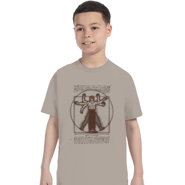 Daily_Deal_Shirts T-Shirts, Youth / XS / Sand Vitruvian Dragon