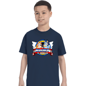 Daily_Deal_Shirts T-Shirts, Youth / XS / Navy Heeler Adv.