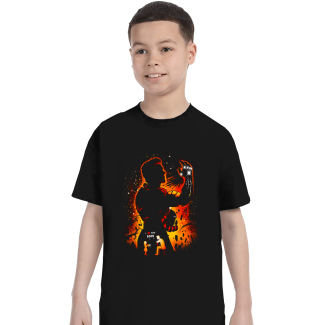 Shirts T-Shirts, Youth / XS / Black Man Of Iron
