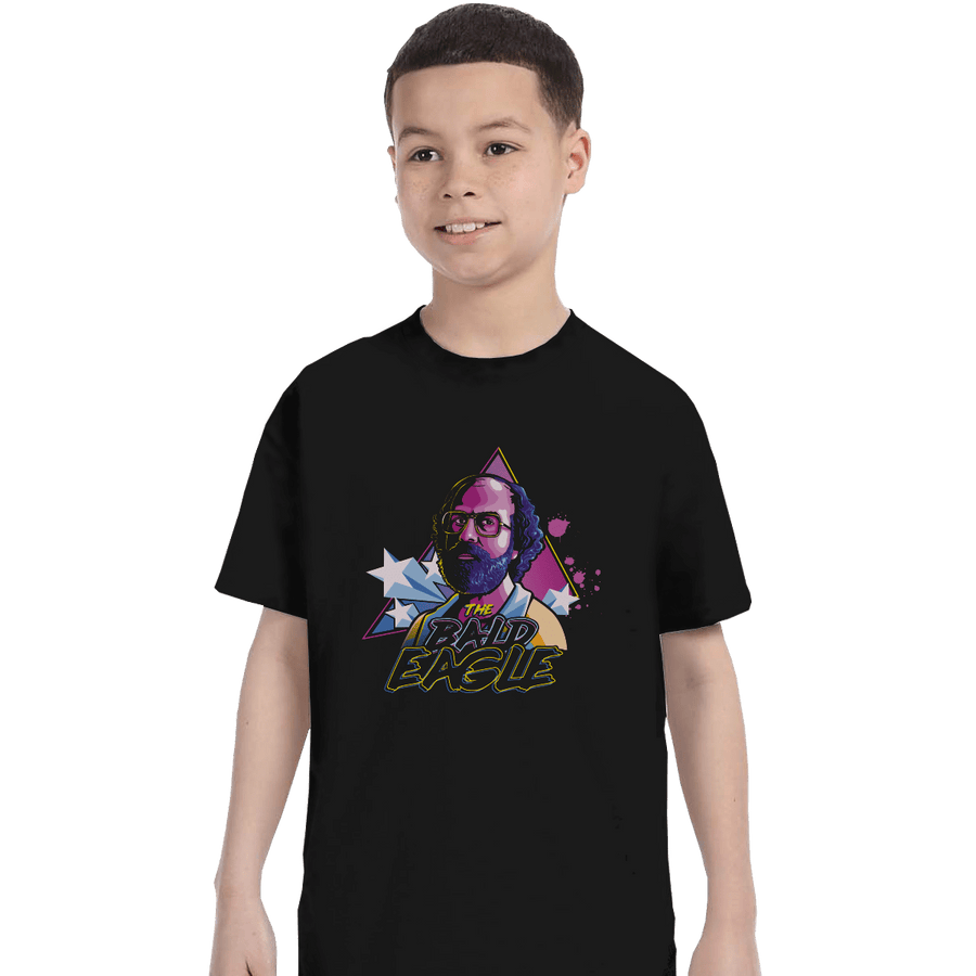 Shirts T-Shirts, Youth / XL / Black The Bald Eagle