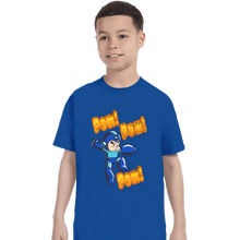 Load image into Gallery viewer, Shirts T-Shirts, Youth / XS / Royal Blue Pew Pew Pew
