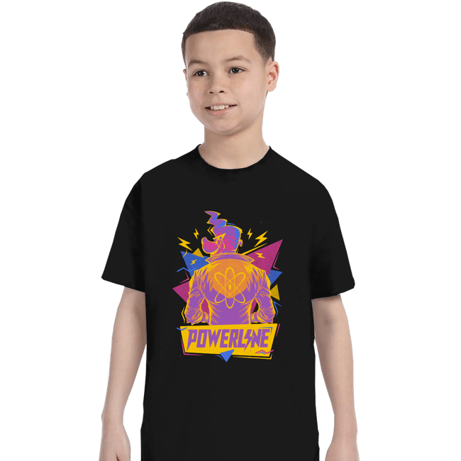 Secret_Shirts T-Shirts, Youth / XS / Black Powerline!