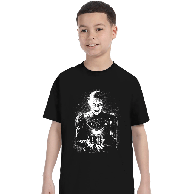 Daily_Deal_Shirts T-Shirts, Youth / XS / Black Hell Splatter