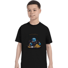 Load image into Gallery viewer, Daily_Deal_Shirts T-Shirts, Youth / XS / Black Cookiesface
