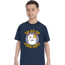 Load image into Gallery viewer, Secret_Shirts T-Shirts, Youth / XS / Navy To Old For...
