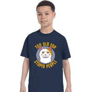 Secret_Shirts T-Shirts, Youth / XS / Navy To Old For...