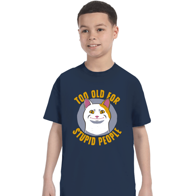 Secret_Shirts T-Shirts, Youth / XS / Navy To Old For...