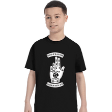 Load image into Gallery viewer, Shirts T-Shirts, Youth / XS / Black Sorcerer Hand
