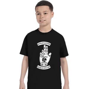 Shirts T-Shirts, Youth / XS / Black Sorcerer Hand