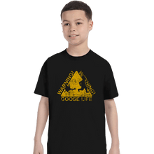 Load image into Gallery viewer, Shirts T-Shirts, Youth / XL / Black Goose Life
